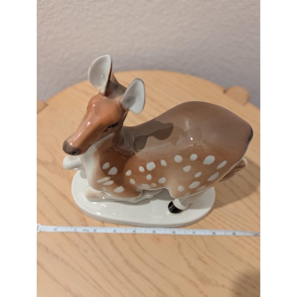 Vintage Lomonosov Porcelain Deer - Picture 4 of 9